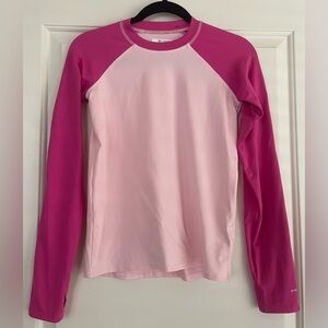 Columbia Girl’s Pink and Magenta Long Sleeve Shirt